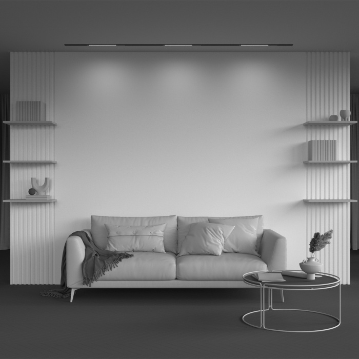 Трековый светильник Maytoni Basis TR231-2-10W4K-B