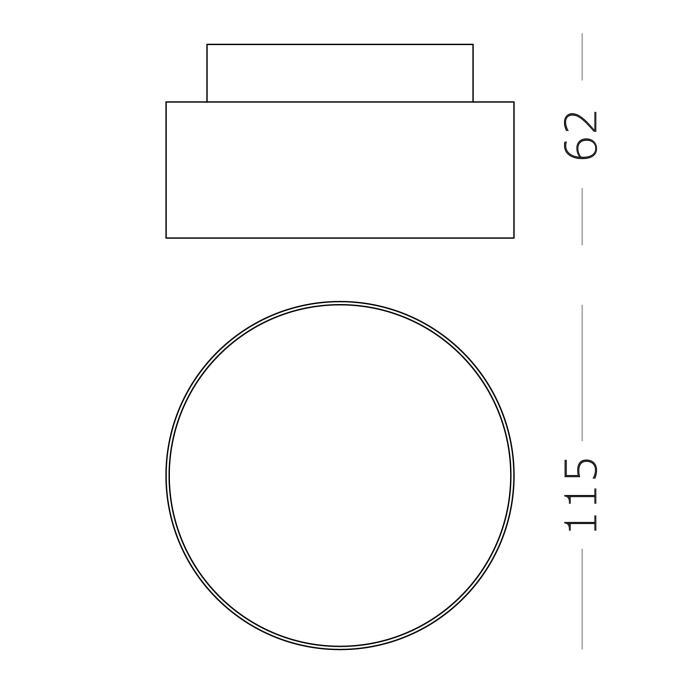 Накладной светильник ST LUCE ST166.542.17