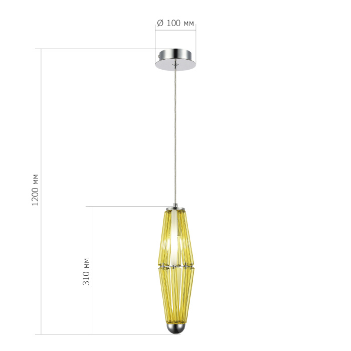 Подвесной светильник ST LUCE CIARA SL1242.123.01