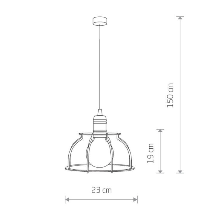Светильник подвесной Nowodvorski Workshop 6335