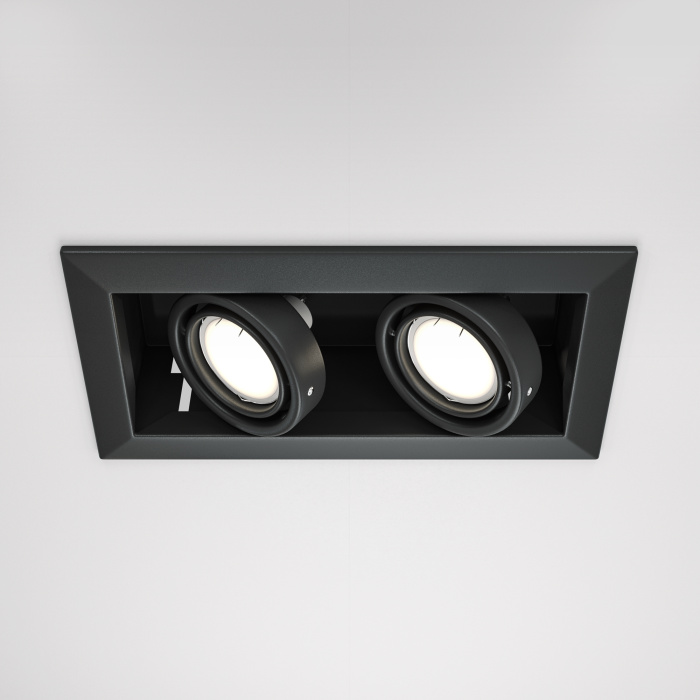 Встраиваемый светильник Maytoni Metal Modern DL008-2-02-B