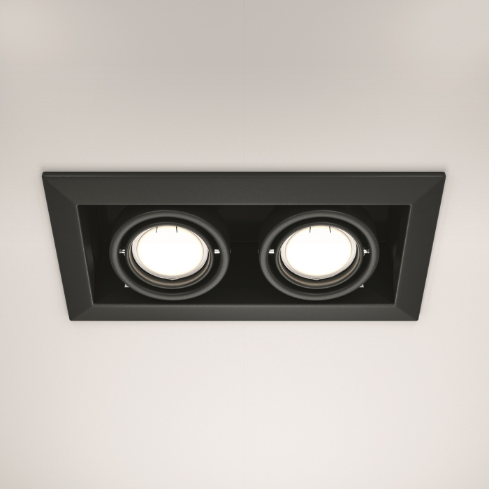 Встраиваемый светильник Maytoni Metal Modern DL008-2-02-B