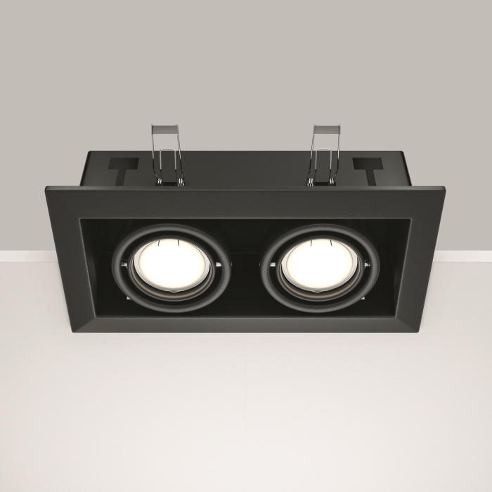 Встраиваемый светильник Maytoni Metal Modern DL008-2-02-B