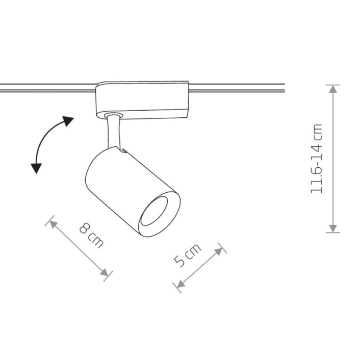 Трековый светильник Nowodvorski Profile Iris 8996