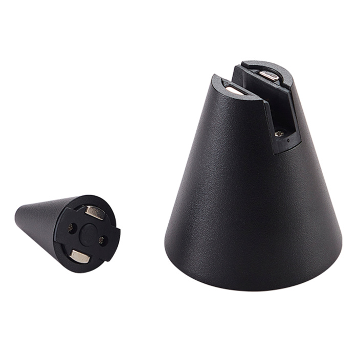 Магнитный трековый светильник FARM Черный LED 1*5W 3000K 325Lm Ra90 60 IP20 D70xH115 24 ST813.406.05