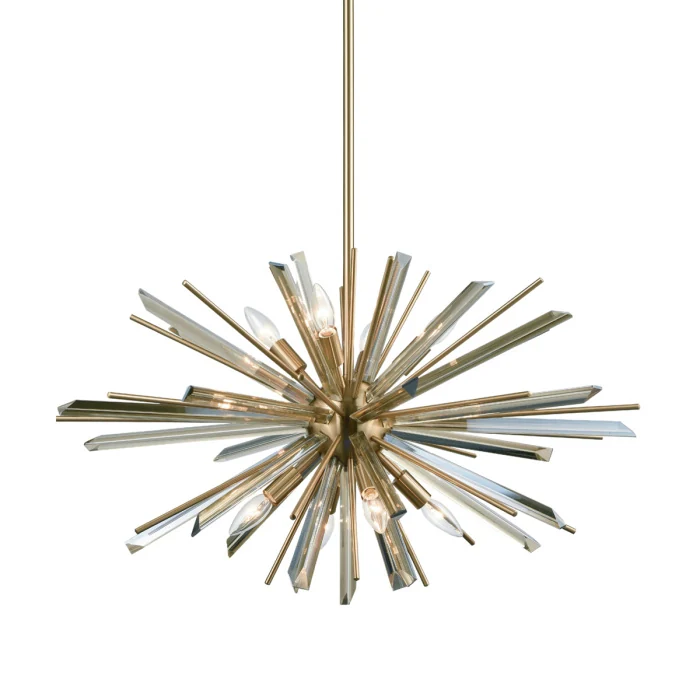 Подвесная люстра Delight Collection P68112 P68112-8AB antique brass