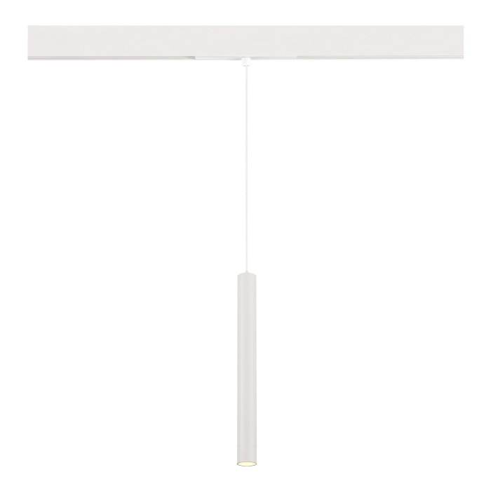 Магнитный трековый светильник Белый LED 1*7W 3000K Lm Ra90 36° IP20 D32xH307 48V ST682.536.07