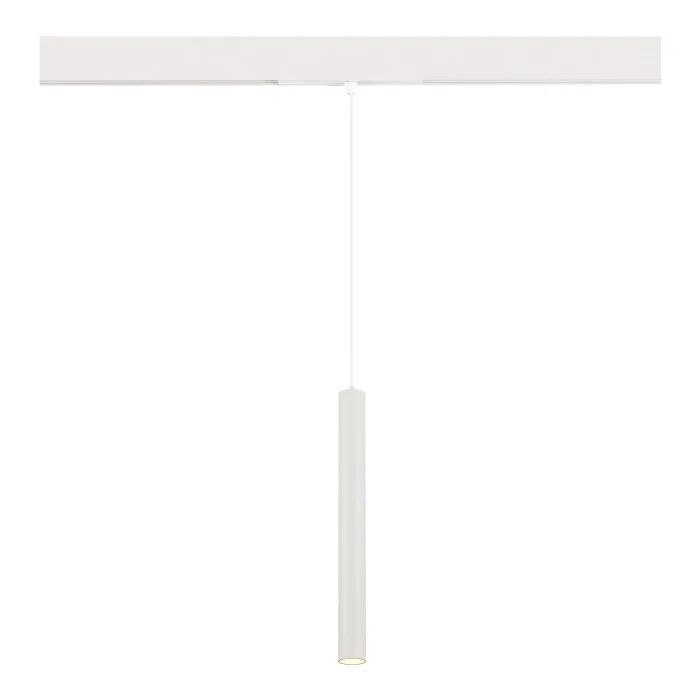 Магнитный трековый светильник Белый LED 1*7W 3000K Lm Ra90 36° IP20 D32xH307 48V ST682.536.07