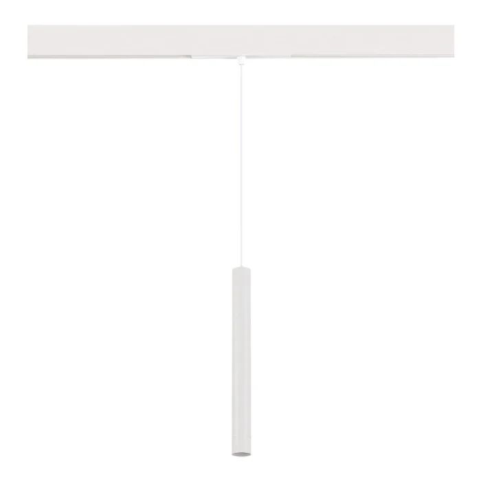 Магнитный трековый светильник Белый LED 1*7W 3000K Lm Ra90 36° IP20 D32xH307 48V ST682.536.07