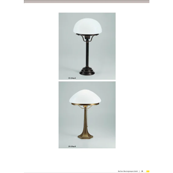 Настольная лампа Berliner Messinglampen Z5-134opA