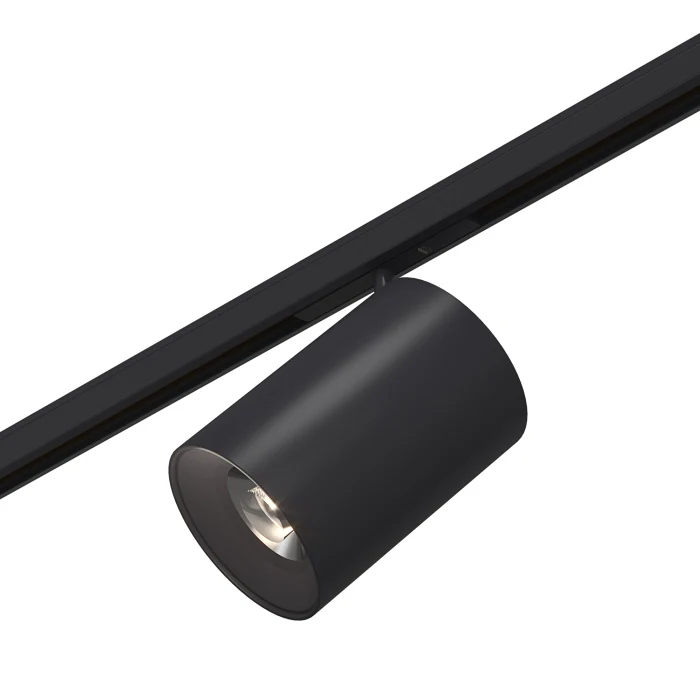 Магнитный трековый светильник Черный LED 1*5W 3000K 340Lm Ra>90 36° IP20 D35xH58 24V ST671.436.05