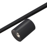 Магнитный трековый светильник Черный LED 1*5W 3000K 340Lm Ra>90 36° IP20 D35xH58 24V ST671.436.05