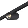 Магнитный трековый светильник Черный LED 1*5W 3000K 340Lm Ra>90 36° IP20 D35xH58 24V ST671.436.05
