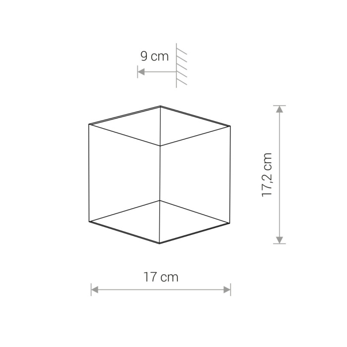 Настенный светильник Nowodvorski Impulse Led Black 8142
