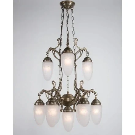 Подвесная люстра Berliner Messinglampen D232-106gsB