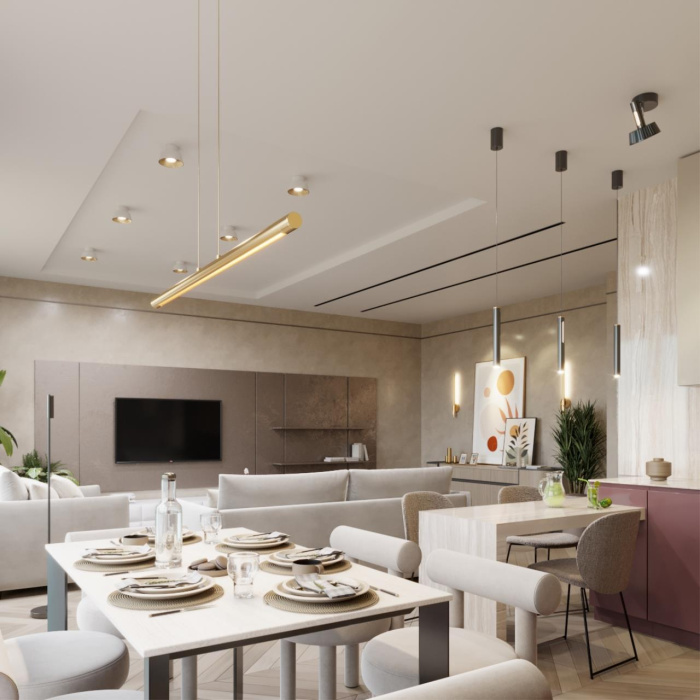 Подвесной светильник HIGHTECH ODEON LIGHT 6644/45L