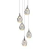 Подвесной светильник Delight Collection Stilla MD24001004-5A chrome/clear