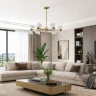 Светильник подвесной ST-Luce латунь/прозрачный, белый, латунь G9 LED 12*5W SL2004.303.12