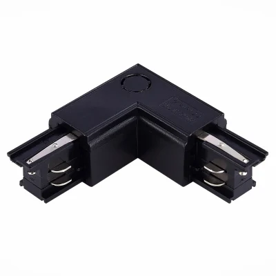 Угловой токоподвод правый для трехфазного шинопровода ST-Luce Черный ST030.409.15R