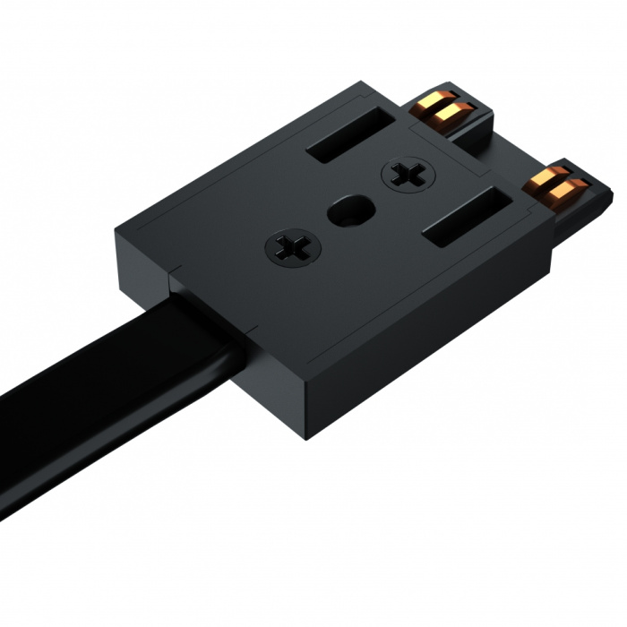 Ввод питания для ультратонкого шинопровода iLedex VISION POWER INN 4825-L3000-BK