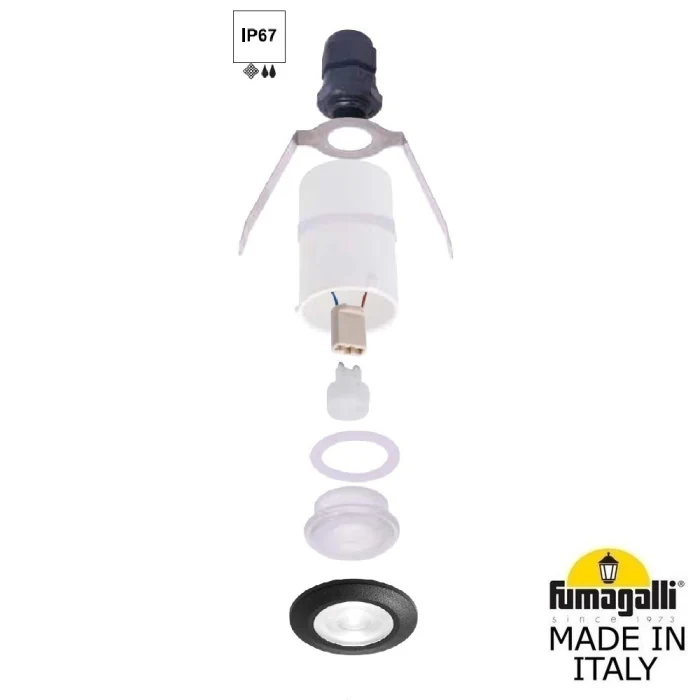 Уличный встраиваемый светильник FUMAGALLI TERESA 2L0.000.000.AXZ1L