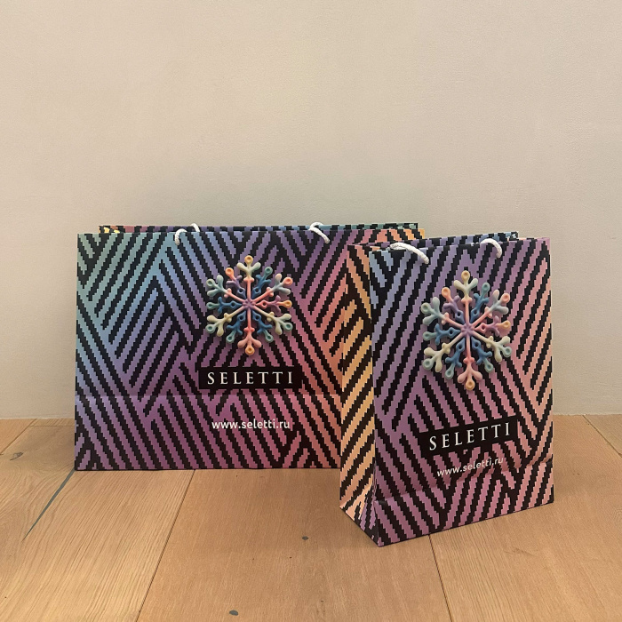 Подарочный пакет Seletti Paper Bag Gift Bag NY 40x30