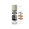 Корпус светильника накладной для насадок D70mm Ambrella light C7532