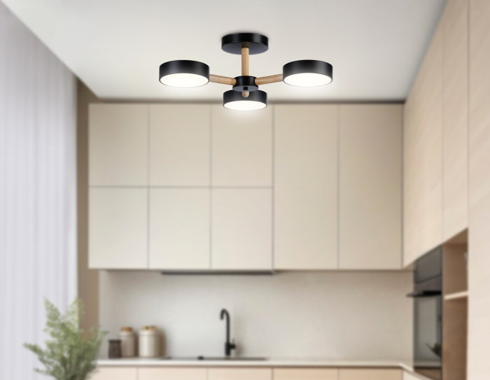 Потолочный светодиодный светильник с пультом Ambrella light FL4823