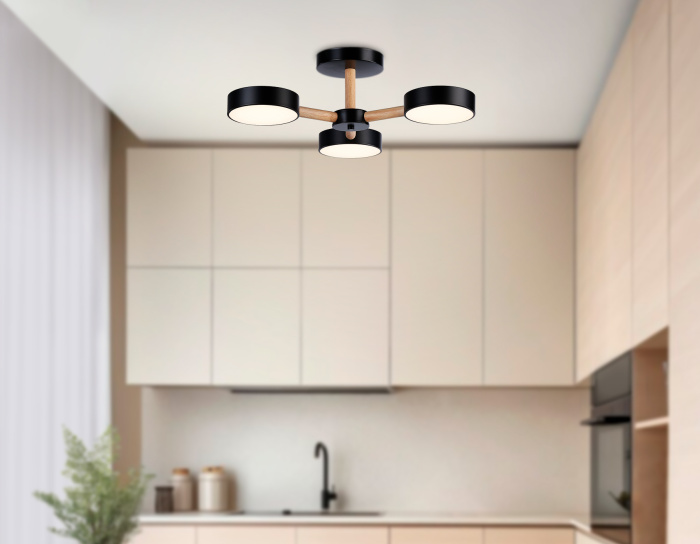 Потолочный светодиодный светильник с пультом Ambrella light FL4823