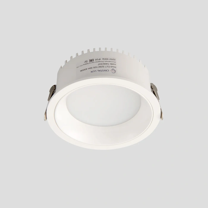 Светильник встраиваемый Crystal Lux CLT 529C105 WH 4000K