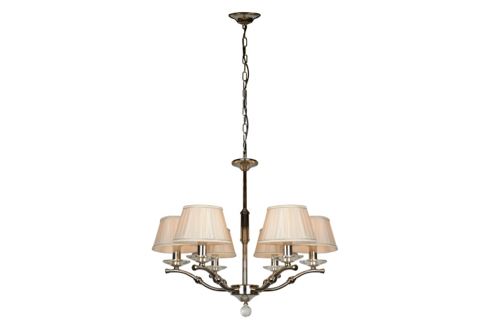 Подвесная люстра iLamp Vivaldi 85125/6 Хром