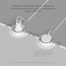 Встраиваемый светильник Denkirs Roto mini DK2037-WH