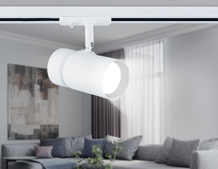 Трековый светильник со сменной лампой GU10 Ambrella light GL5142