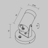 Светильник настенный Maytoni Scope O025WL-01B