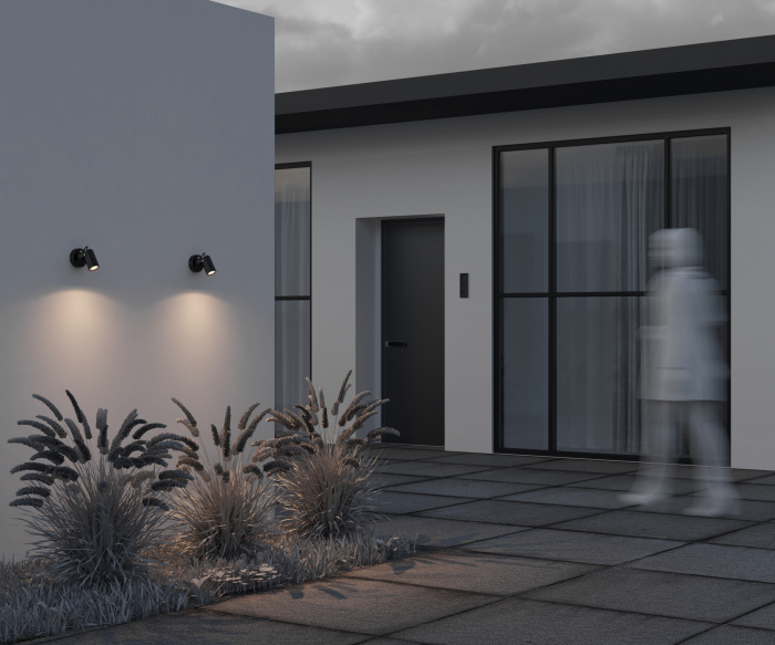 Светильник настенный Maytoni Scope O025WL-01B