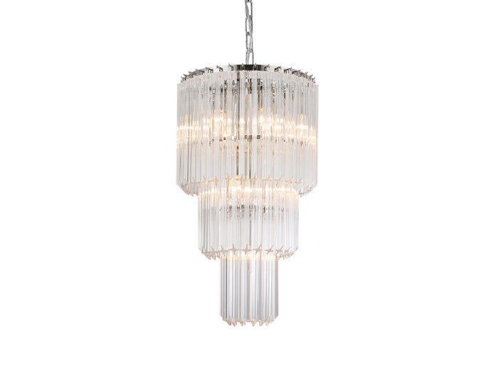 Каскадная люстра Newport Amanda 8910/C nickel М0070474