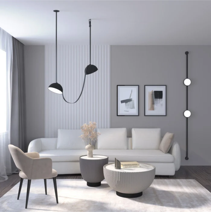 Светильник на шине Denkirs BELTY FLOW DK5561-BK