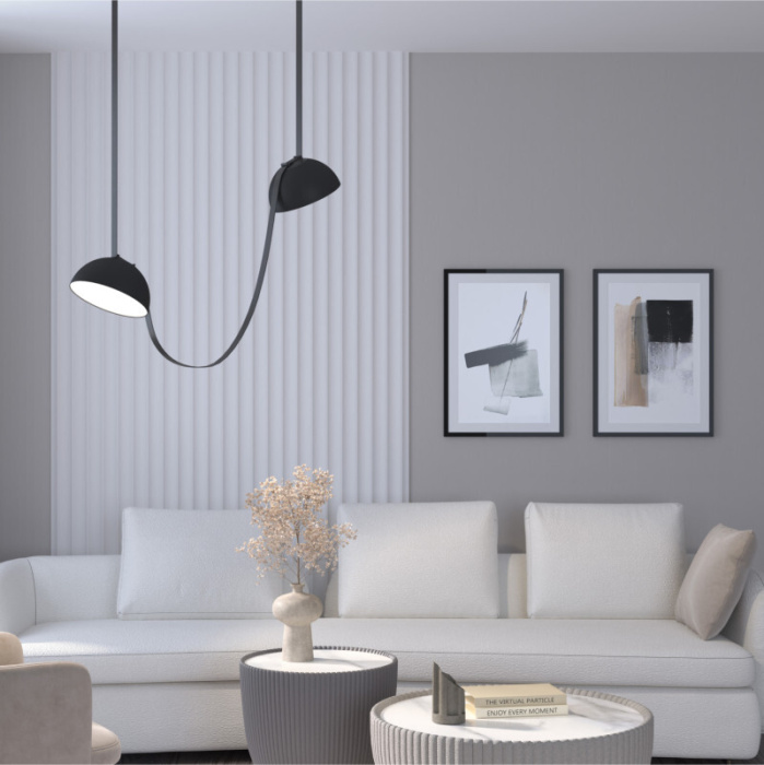 Светильник на шине Denkirs BELTY FLOW DK5561-BK