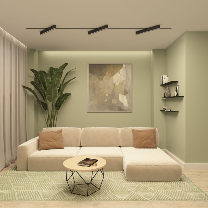 Светильник на шине Denkirs Edder DK6644-BK