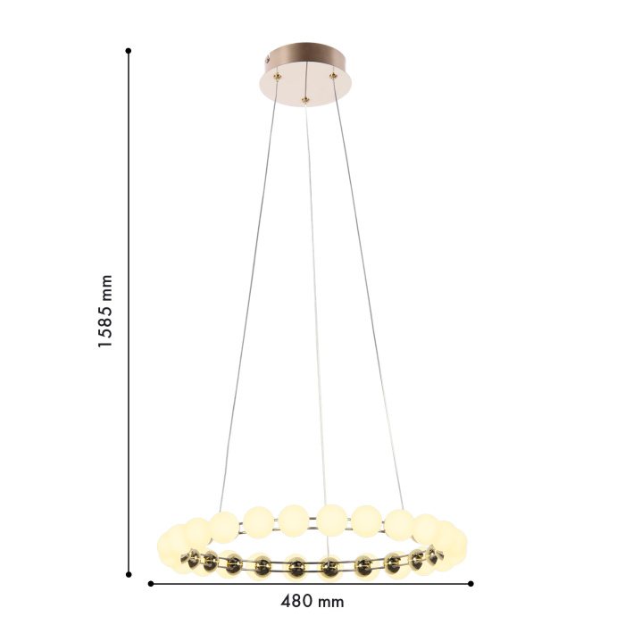 Подвесная люстра Favourite 4590-5P