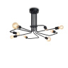Потолочная люстра Ideal Lux Triumph PL8 Nero 242378