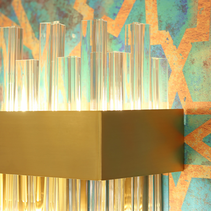 Бра Cloyd NACK-B W3 / выс. 35 см - латунь (арт.20188)