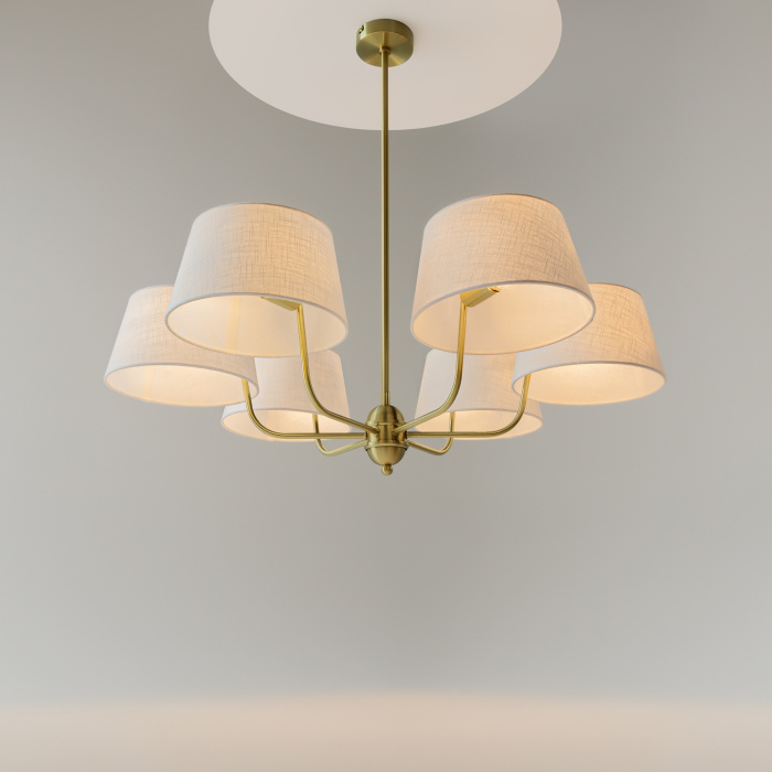 Люстра на штанге Maytoni Modesto MOD360PL-06BS