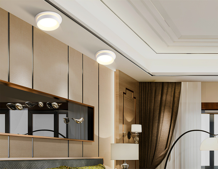 Светильник встраиваемый IP44 с высокой степенью пылевлагозащиты TECHNO SPOT AMBRELLA LIGHT TN6707