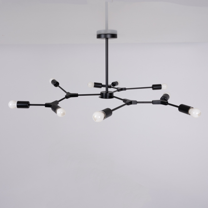 Люстра на штанге LATE D103 Black ImperiumLoft