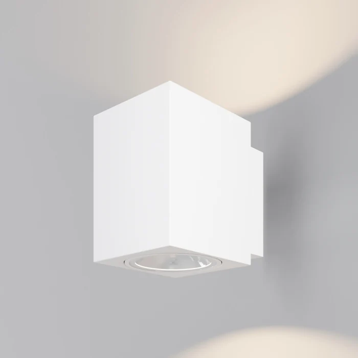 Уличный настенный светильник Maytoni Block O507WL-L10W3K