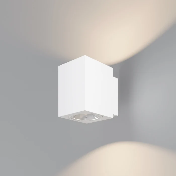 Уличный настенный светильник Maytoni Block O507WL-L10W3K