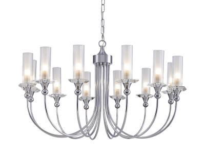 Люстра 4586+6/С chrome Newport