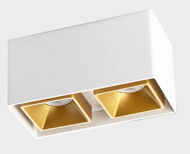 Светильник накладной Italline FASHION FX2 white + FASHION FXR gold