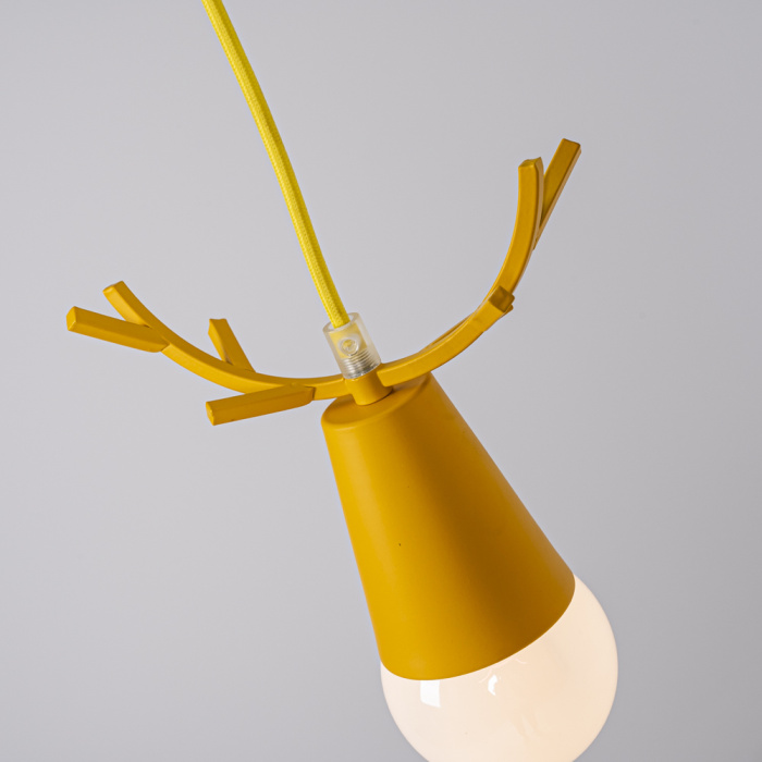 Подвесной светильник DEER ONE Желтый ImperiumLoft